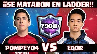 POMPEYO4 VS EGOR + TOP PLAYERS - SE DIERON CON TODO EN 7900+ COPAS [CLASHTV]