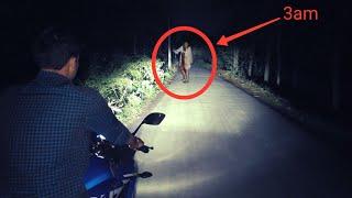 Ghost Infront Of Me Standing In The Highway Caught On Camera Scary Video 2020 | 3am Vlogs