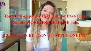 Top 10 Companies for Lucrative Work from Home Jobs