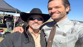 FIRST LOOK At Jared Padalecki In Full Walker Texas Ranger Costume On Set! & Matt Barr Cast!