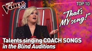 TOP 10 | Talents SURPRISE with COACH SONGS in The Voice - part 2