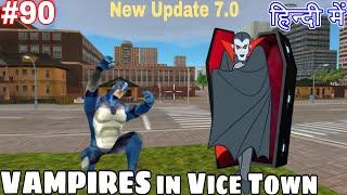 VAMPIRES in Rope Hero Vice Town #90 in Hindi Game Definition Version 7.0 Zombie Boss Wave Completed