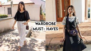 Top 10 Wardrobe Essentials | Basic Staples & How to Style Them