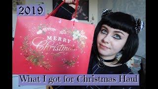 WHAT I GOT FOR CHRISTMAS HAUL 2019