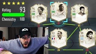 193 RATED?? PRIME ICON MOMENTS 193 RATED FUT DRAFT CHALLENGE FIFA 20 