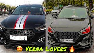 TOP 10 : Hyundai Verna Modified in INDIA in Black Colour  2020 