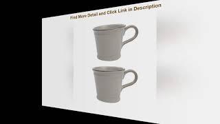 Top 10 T&G Woodware Pride of Place Cool Grey Ceramic Mug - Set of 2