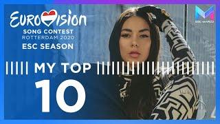 Eurovision 2020 Season - MY TOP 10 (so far) | (15/12/19)