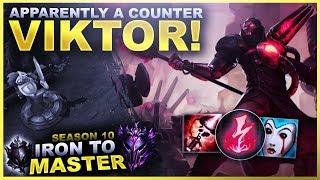 THIS IS APPARENTLY A COUNTER TO VIKTOR? - Iron to Master S10 | League of Legends