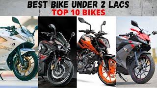 Best Bike Under 2 Lakhs | Top 10 Bikes Under 2 lakh in India