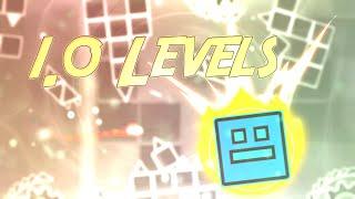 Top 10 - BEST 1.0 Styled Effect Levels | Geometry Dash | Onyx GD