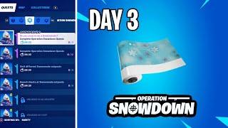 Place Top 10 With Friends In Squads | Day 3 of Operation Snowdown in Fortnite