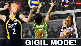 Top 10 Monster Hit in UAAP Womens Volleyball Part 1 | Gigil Mode sa pag spike ng bola!