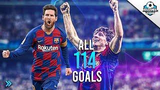 Lionel Messi - All 114 Goals in Champion's League So Far