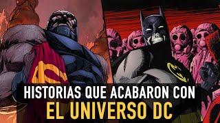 10 historias que acabaron con el Universo DC Comics