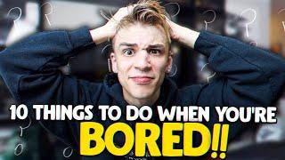 10 things to do when you're bored at home