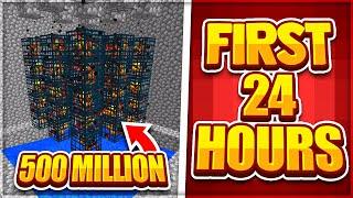 FIRST 24 HOURS OF RELEASE! **GOD BASE!**| Minecraft Factions