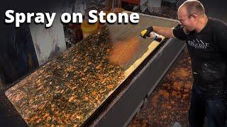 Spray on Granite in 10 minutes | Stone Coat  Epoxy