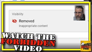 YouTube "Protected" You From This DANGEROUS Video by DELETING It! - How You Can Watch it NOW!