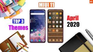 Top 3 MIUI 11 Themes [NO Third Party] MIUI 11 Supported themes of April 2020