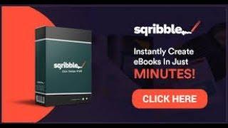 Sqribble Review Demo Bonus   Top Quality eBook Creation Software Without Writing