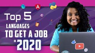 Top 5 Programming Languages To Get a Job in 2020 in INDIA