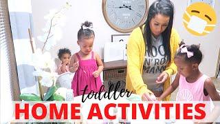 FUN ACTIVITIES FOR KIDS TO KEEP THEM BUSY | QUARANTINED | TODDLER ACTIVITY IDEAS | CRISSY MARIE