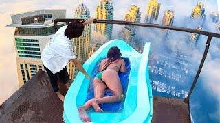 my girlfriend died on this water slide..