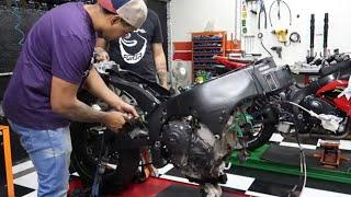 DEU RUIM NA HORA DE MONTAR A ZX10R =//