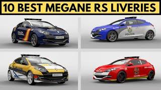 GT Sport - Top 10 Megane RS Safety Car/Police Car Liveries!