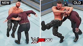 WWE 2K20 Top 10 New Finishers vs Old Finishers!! Part 2
