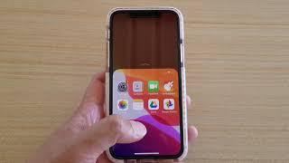 iPhone 11: Bring Screen Items at the Top to the Centre Screen With One Hand