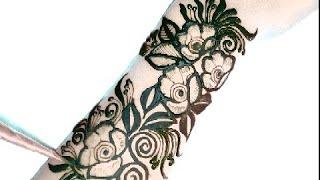 Flower Mehndi Design Simple And Easy For Back Hand