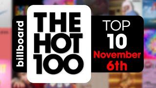 Early Release! Billboard Hot 100 Top 10 Singles  (November 6th, 2021) Countdown