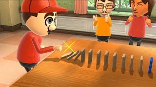 Wii Party U Minigames - Player Vs Yuya Vs Barry Vs William (Master Difficulty)