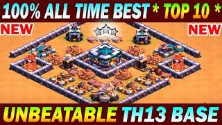 *** All Time Best TOP 10 *** TH13 War Base + Link ( 2021 ) | Unbeatable 