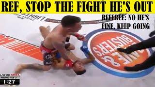 Top 10 Times Fighters Refused to Hit Their Opponent