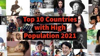 Top 10 Most Populous Country Ranking History (1960-2020)