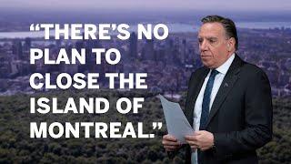 No plan to close island of Montreal due to COVID-19, Legault says