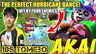 TOMEBO 10S GAMING PLUS JAPAN | PERFECT HURRICANE DANCE AKAI | MOBILE LEGENDS