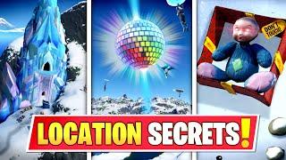 *NEW* Top 10 Secret WINTERFEST Map Changes *THAT EVERYONE MISSED* IN CHAPTER 2! (Battle Royale)