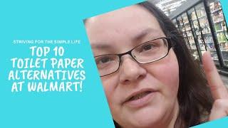 PLEASE SHARE! Top 10 Toilet Paper Alternatives At WalMart