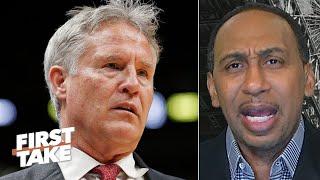 The 76ers have lost respect for Brett Brown - Stephen A. | First Take