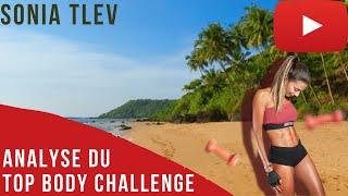 Analyse du top body challenge by Sonia Tlev