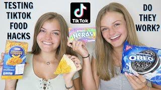 Trying Viral TikTok Food Hacks ~ Jacy and Kacy