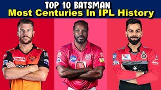 Top 10 Batsman With Most Centuries In IPL History