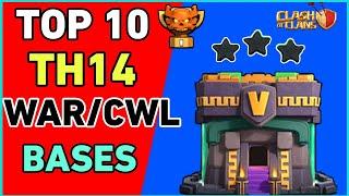 New Top 10 Th14 War Base Anti 2 Star With Link | Town Hall 14 War Bases Copy Link | Clash of Clans