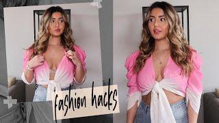 TOP 5 FASHION HACKS YOU NEED TO KNOW