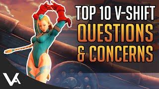 Top 10 V-Shift Questions! Will It Hurt Zoners & Grapplers? Street Fighter 5 Winter Update