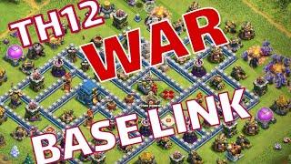 TOP 10 - MELHORES LAYOUTS DE GUERRA PARA CV12/WAR BASE TH12(LINK)